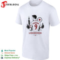 Robert Lewandowski To Chicago Fire city skyline shirt