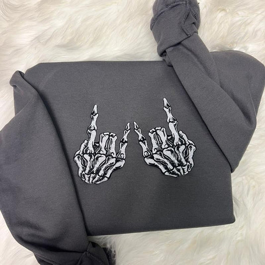 Rock on embroidered sweaterstyle{n002}2 T-Shirts, Hoodie, Sweatshirt | WearSparks.com