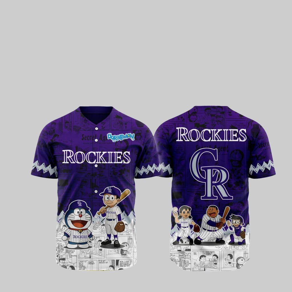 Rockies Doraemon Jersey 2025 - Grishko.com T-Shirts, Hoodie, Sweatshirt | WearSparks.com