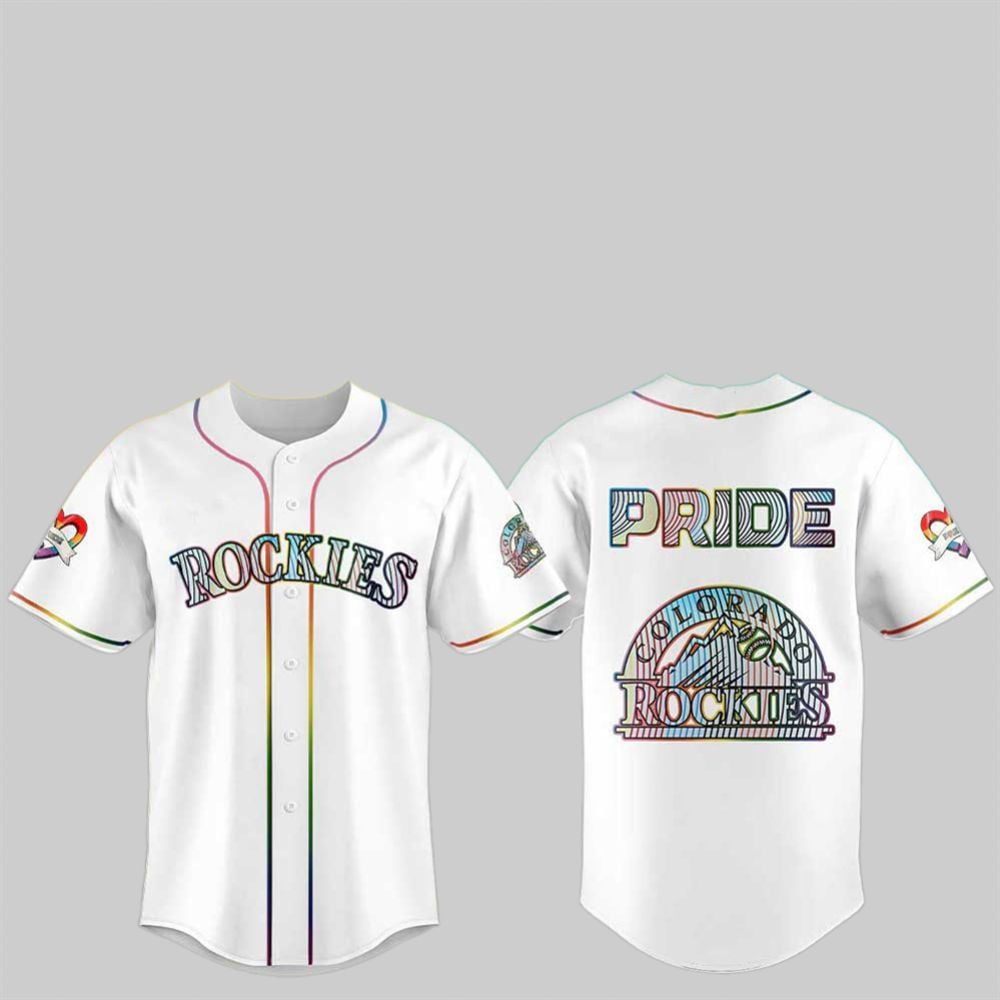 Rockies LGBTQ Pride Night 2025 Jersey - Grishko.com T-Shirts, Hoodie, Sweatshirt | WearSparks.com (Image 1)