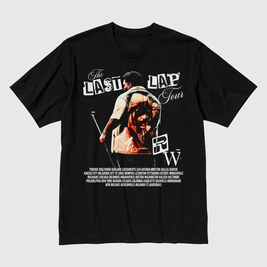 Rod Wave Last Lap Tour 2024 Graphic Tee - Retro Unisex Design
