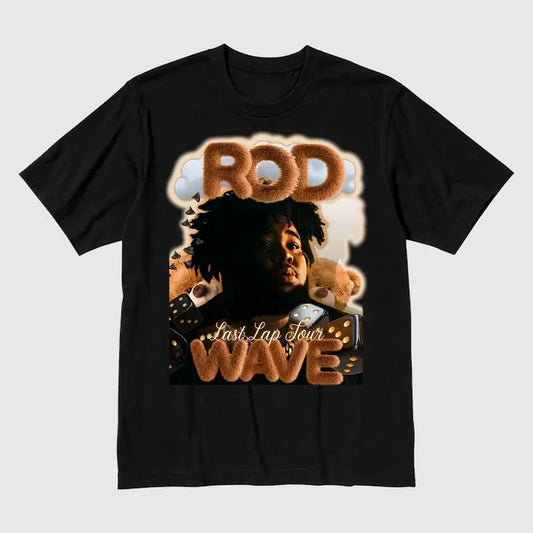 Rod Wave Last Lap Tour 2024 T-Shirt Unisex Cotton Tee For Fans
