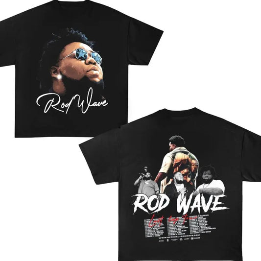 Rod Wave Last Lap Tour Date 2024 Tee - Two Sides of Concert Spirit