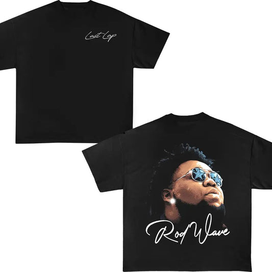 Rod Wave Last Last Lap 2024 Tour Graphic Tee, Big Face Unisex Shirt For Fans