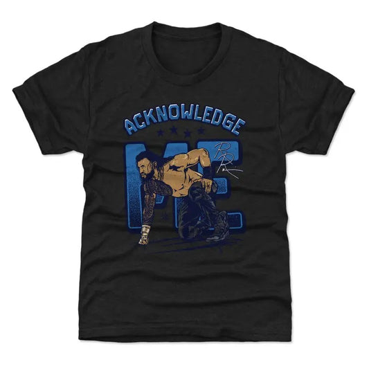 Roman Reigns Acknowledge Me Unisex Shirt, Joe Anoaʻi SmackDown Cotton S-5XL Apparel, Professional Wrestler Fan Gift For...