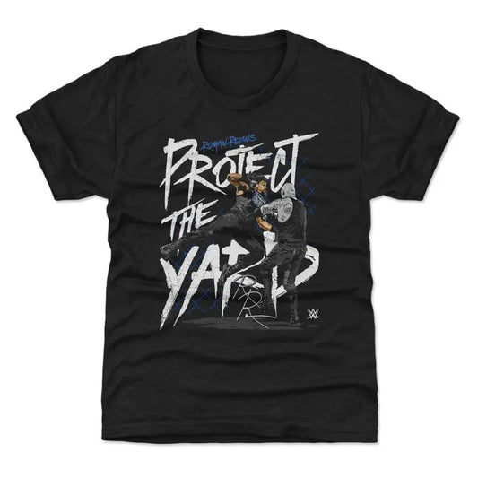 Roman Reigns Protect The Yard Unisex Shirt, Joe Anoaʻi SmackDown Cotton S-5XL Apparel, Professional Wrestler Fan Gift For...