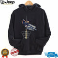 Rooftop climbing when the power of love beats the love of power the world knows peace shirt