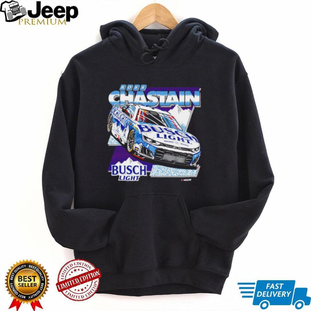 Ross Chastain Busch Light NASCAR Racing Sponsor Graphic T Shirt