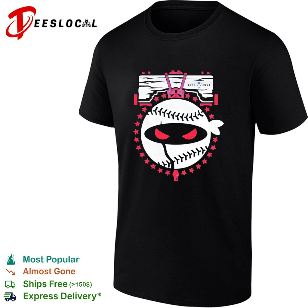 Roto Wear Ninja Baseball sports shirt