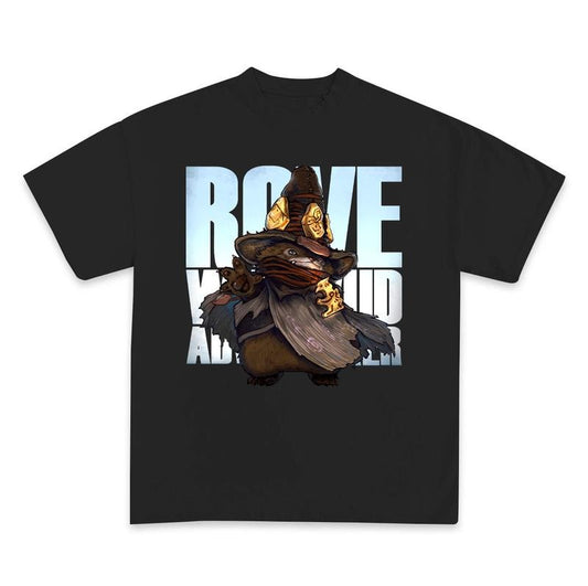 Rove WudWud shirt Monster Hunter Wilds tee, gaming tee, Fantassy Adventure Unisex cotton Tshirt, Monter Hunter videogame, MH Wilds graphic tee