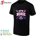 Row Norge viking ship flag shirt