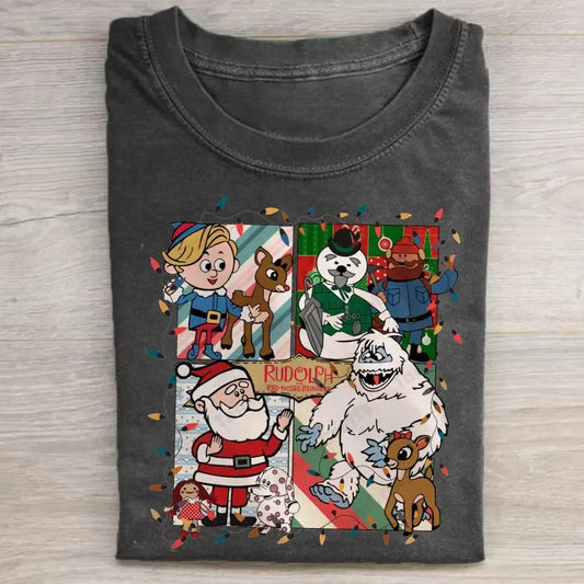 Rudolph Red Nosed Christmas Shirt, A Bit Of A Misfit Sweatshirt, Rudolph Movie Characters Sweatshirt, Sweatshirt, Hoodies, Unisex Shirt