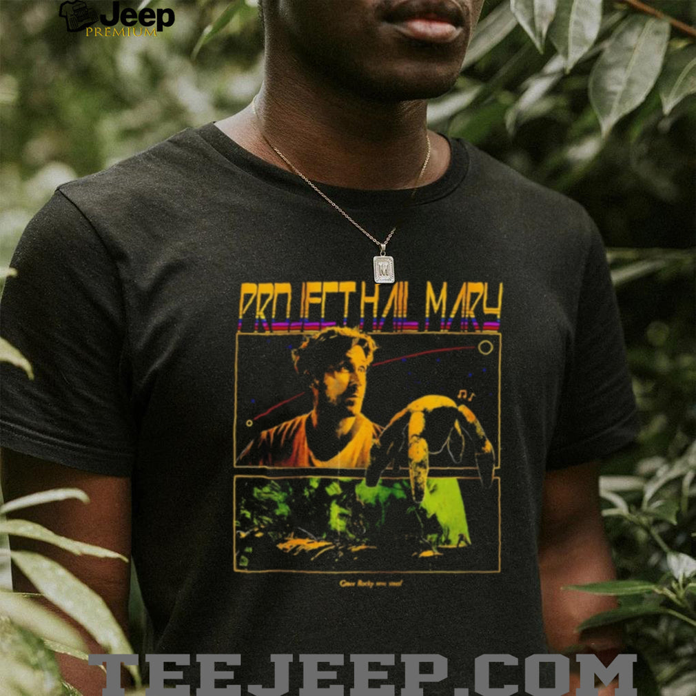 Ryan Gosling Sci Fi Project Hail Mary Space Movie Grace Rock Save Stars vintage shirt