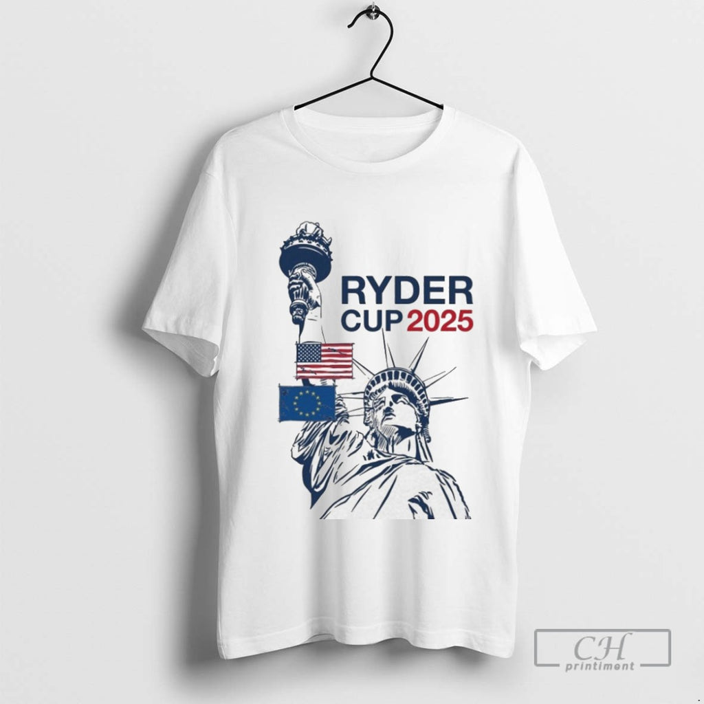 Ryder Cup Bethpage Black Lady Liberty Flags 2025 Long Island Ny