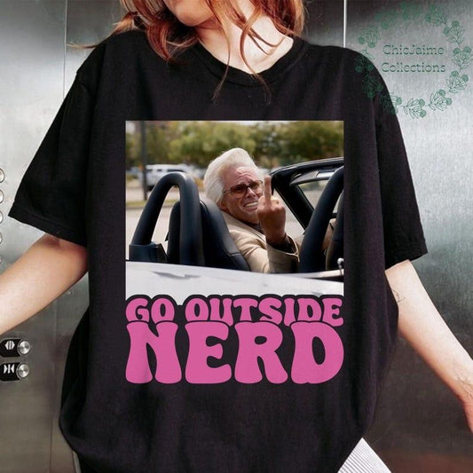 [SALE UP TO 50%]Uncle Baby Billy Go Outside Nerd Meme Tour Humor Cotton Unisex T-Shirt Full Size