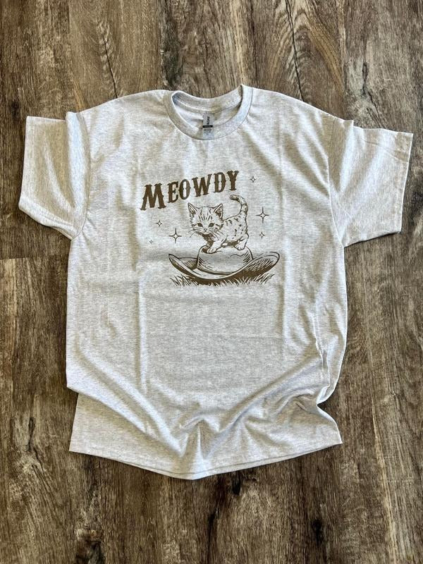 SINGLE SHIRT - MEOWDY - Funny Shirt - Cat Shirt - Summer Tee Hoodie, Sweatshirt | WearSparks.com