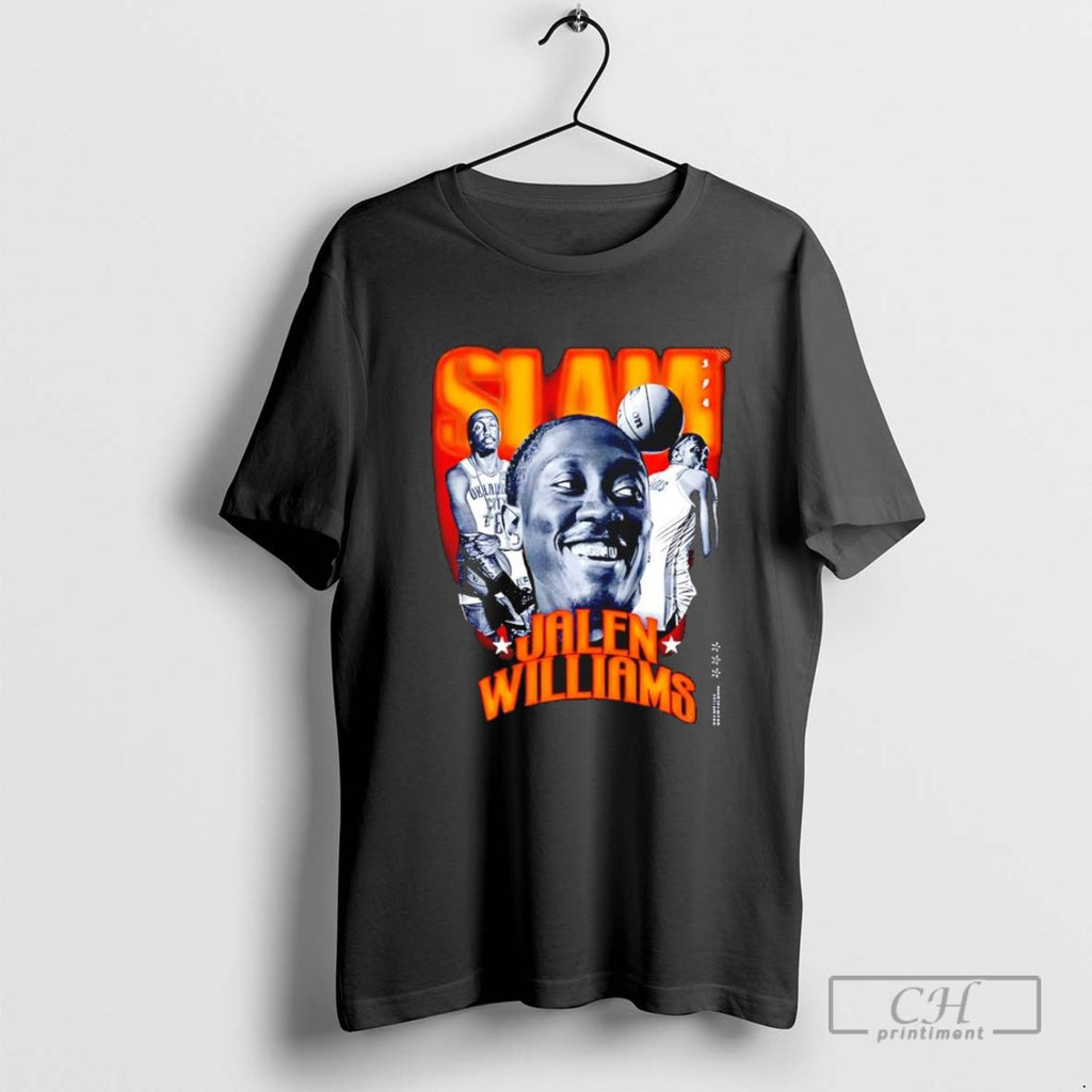 Slam Jalen Williams Oklahoma City Thunder Graphic
