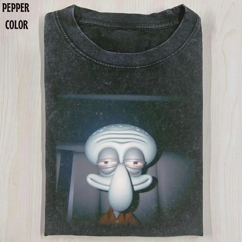 SPONGEBOB SQUAREPANTS Funny, VINTAGE Movies T-shirt, funny graphic tees, vintage tees Menswear Top
