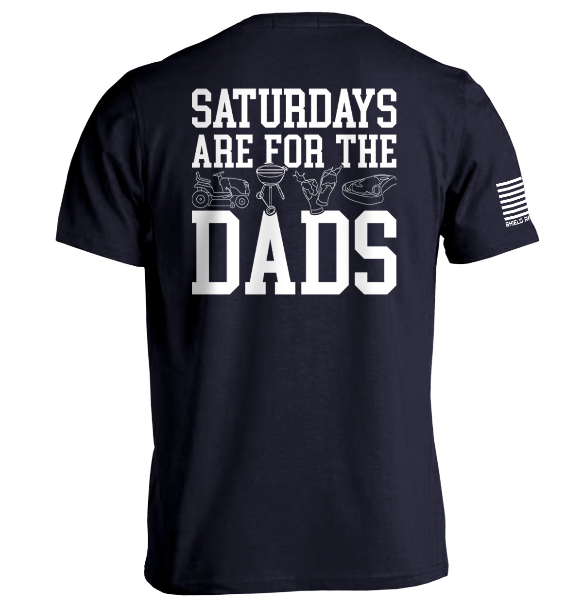 Saturdays Are For The Dads T-Shirts, Hoodie, Sweatshirt | WearSparks.com (Image 4)