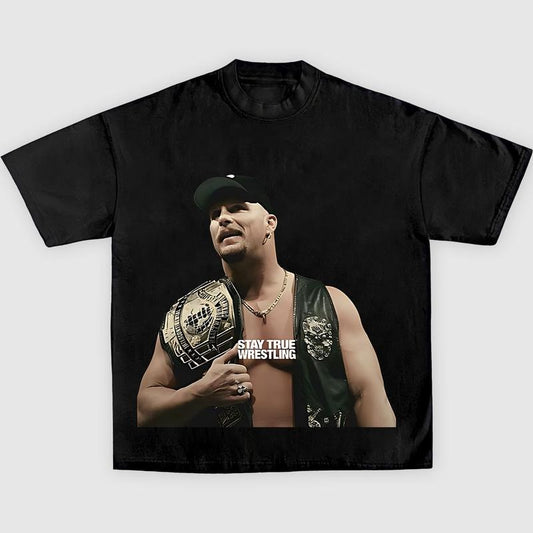 STONE COLD STEVE AUSTIN TEE 2, Wrestling Shirt, WWE Tee, Wrestling Gift, Sports Shirt, Athletic Tee, Gift for Him Gift For Her Hoodie Sweatshirt