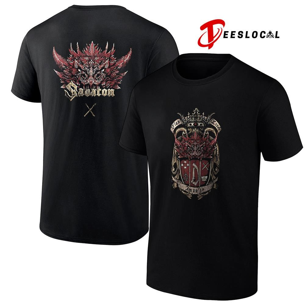 Sabaton Impaler Vlad Tepes Red Dragon vintage shirt