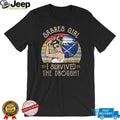 Sabres Girl I Survived The Drought Vintage Buffalo Hockey T Shirt