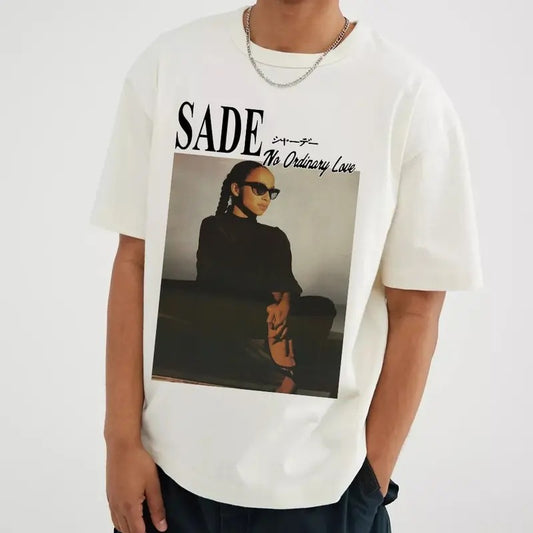 Sade No Ordinary Love T Shirt, Sade Shirt, Retro Sade Fan T Shirt Gift For Men Women Unisex Tshirt, Sade Love Album T Shirt, Unisex T-Shirt, Gifts For Fan, Short Sleeve Tee Shirt, Gifts For Birthday Fathers Day Christmas