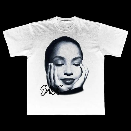 Sade Rare T-Shirt - Sade 90's T-Shirt - Sade Vintage Style Tee - Sade T-Shirt