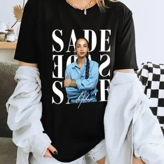 Sade T Shirt, Sade Adu Graphic Tee, Sade Adu Tee, Sade Iconic Shirt