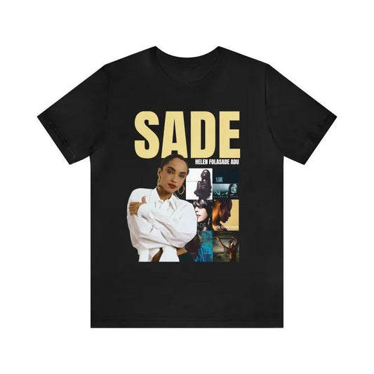 Sade Tribute t-shrit, Sade Adu, Soul Music T-Shirt, Music Legend Shirt