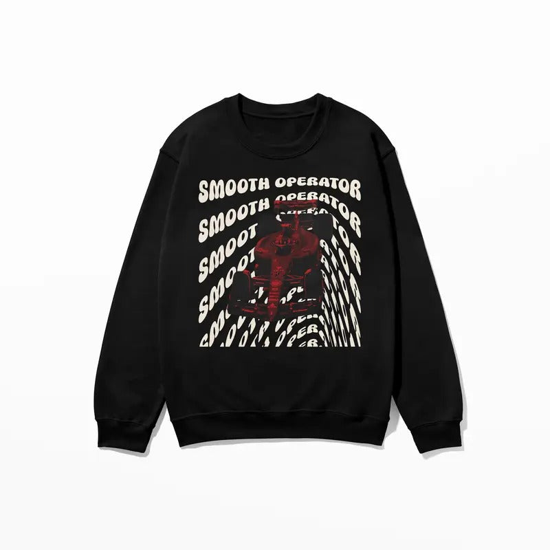 Sainz Inspired Sweatshirt, Smooth Operator Shirt, Motorsports Apparel, Racing Team Merchandise, Sainz Merch, Graphic Shirt, Shirts For Car Lover