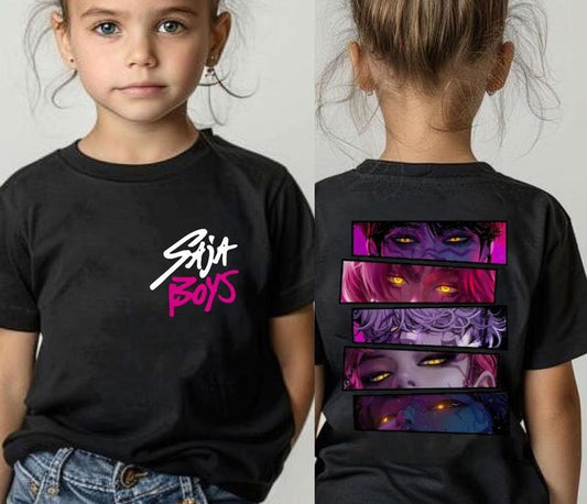 Saja Boys 2 Slide Shirt, Saja Boys Boy Band Shirt, Kpop Demon Inspired Movie Shirt, Demon Hunters Merch, Kpop Shirt, Boy Group Shirt
