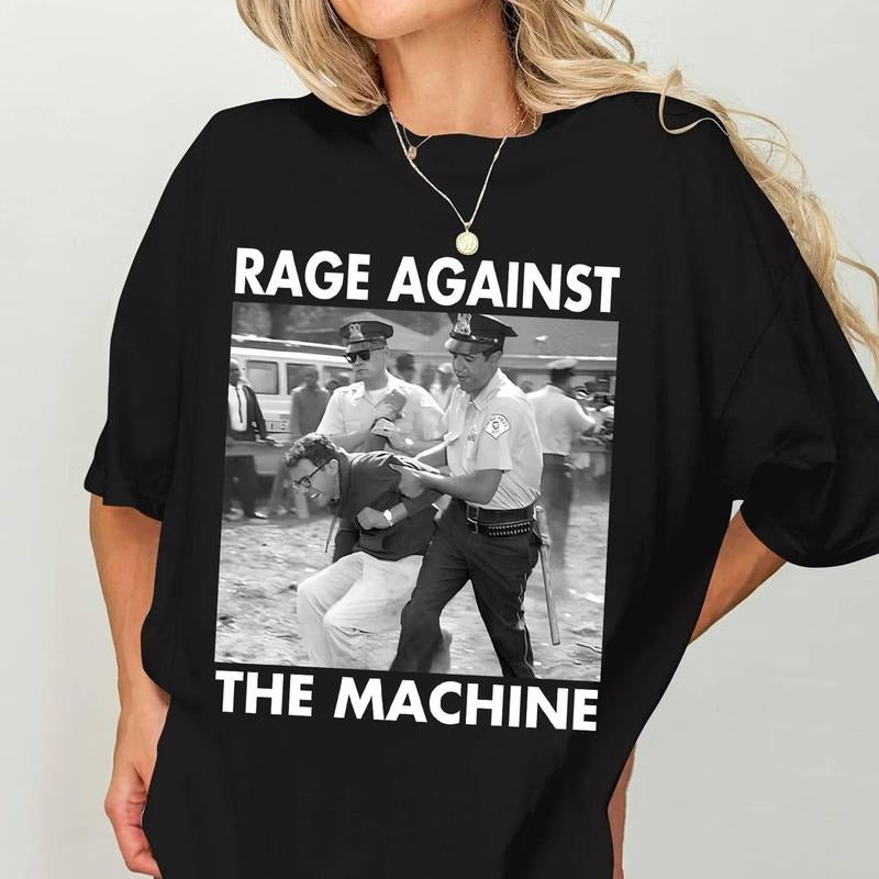 [Sale Up To 50%] Bernie Sanders T-Shirt Resist Shirt Rage Against The Machine Shirt Tee Men Women