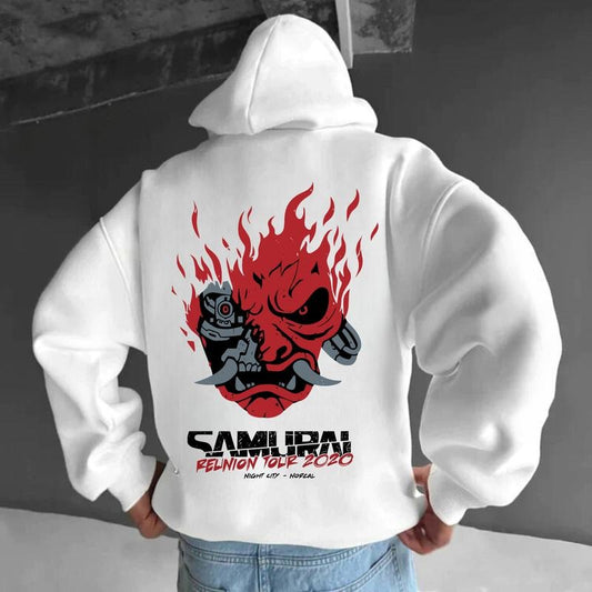 Samurai Reunion Tour Shirt Classic Samurai Band Shirt Cyberpunk Samurai T-Shirt Sweatshirt Hoodie