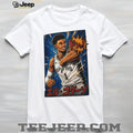 San Antonio Basketball Anime Style Mascot Graphic T Shirt