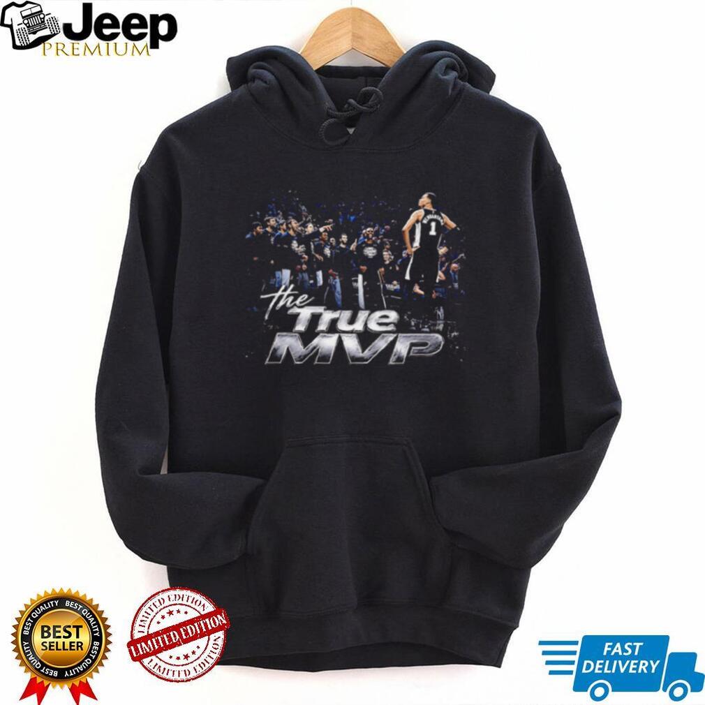 San Antonio Basketball True MVP Number 1 Fan Jersey T Shirt