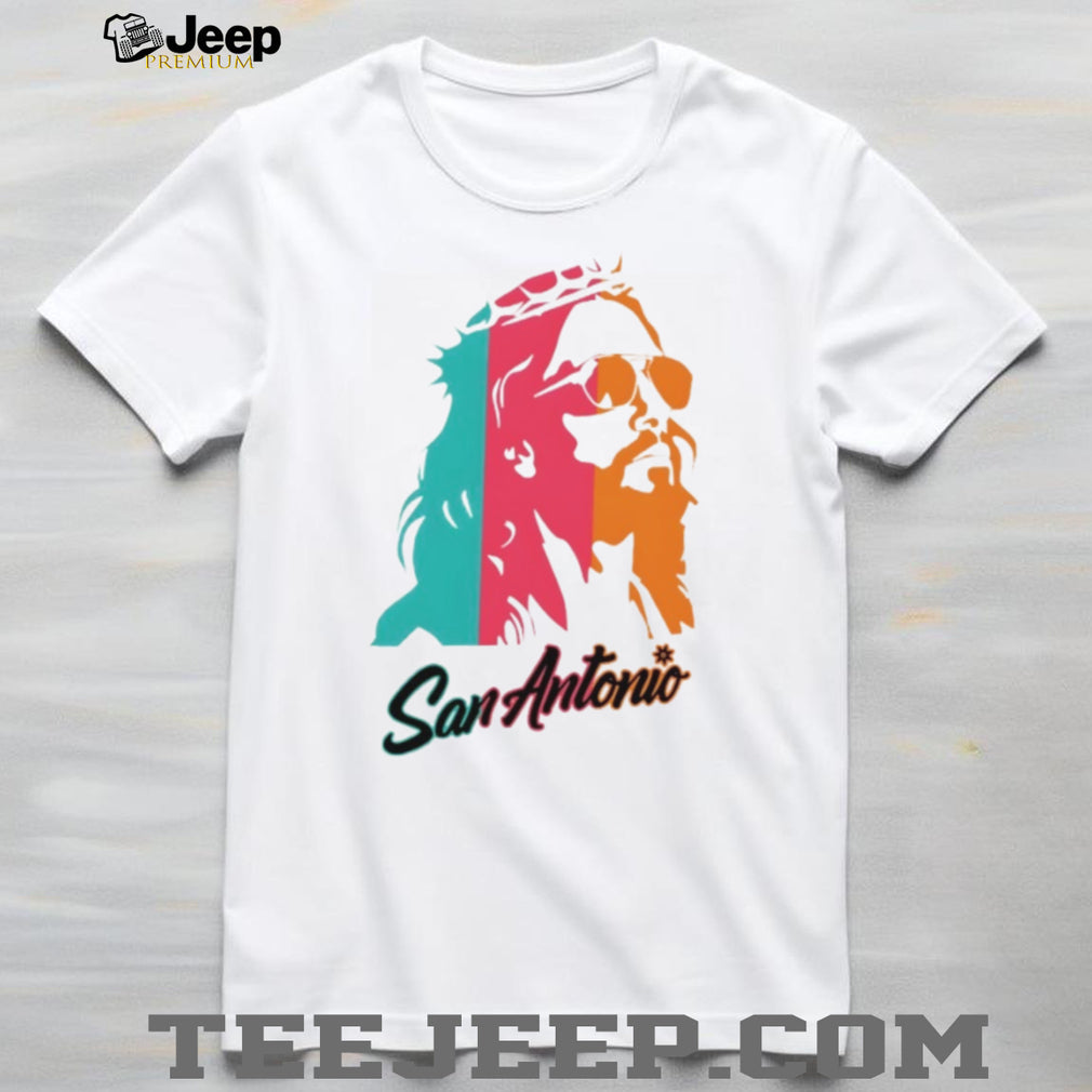 San Antonio Jesus Crown Of Thorns Sunglasses T Shirt
