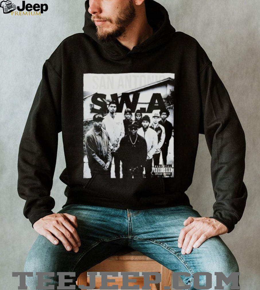 San Antonio SWA Retro Streetwear Rap Album Basketball T Shirt