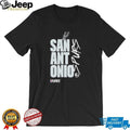 San Antonio Spurs Basketball NBA Playoffs Graphic Print T Shirt