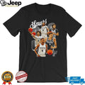 San Antonio Spurs Squad Basketball T Shirt Pro Basketball Player Graphic T shirt
