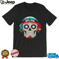 San Antonio Spurs Sugar Skull Day Of The Dead Basketball T Shirt