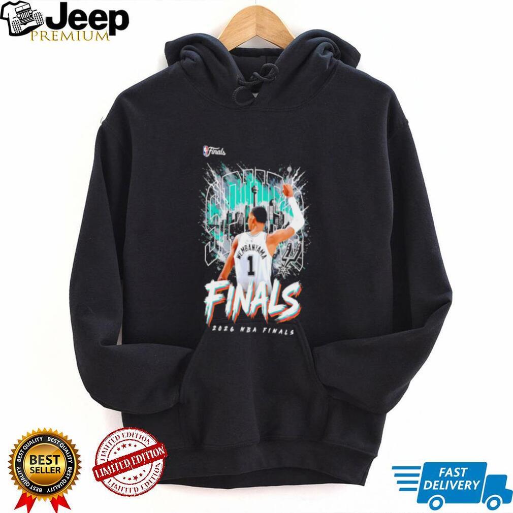 San Antonio Spurs Victor Wembanyama 2026 NBA Finals City shirt