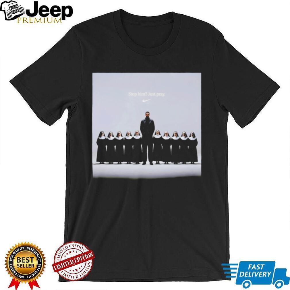 San Antonio Wembanyama Stop Him Just Pray Basketball T Shirt