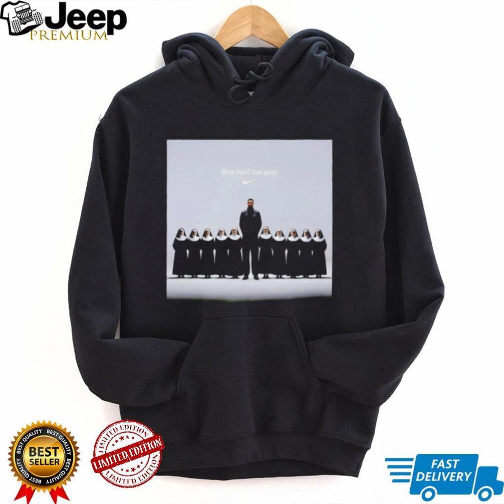 San Antonio Wembanyama Stop Him Just Pray Basketball T Shirt