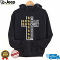 San Diego Padres Baseball Cross “I Can Do All Things Through Christ” T Shirt