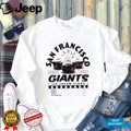 San Francisco Giants Ice Cream Stand Logo Retro Baseball T Shirt