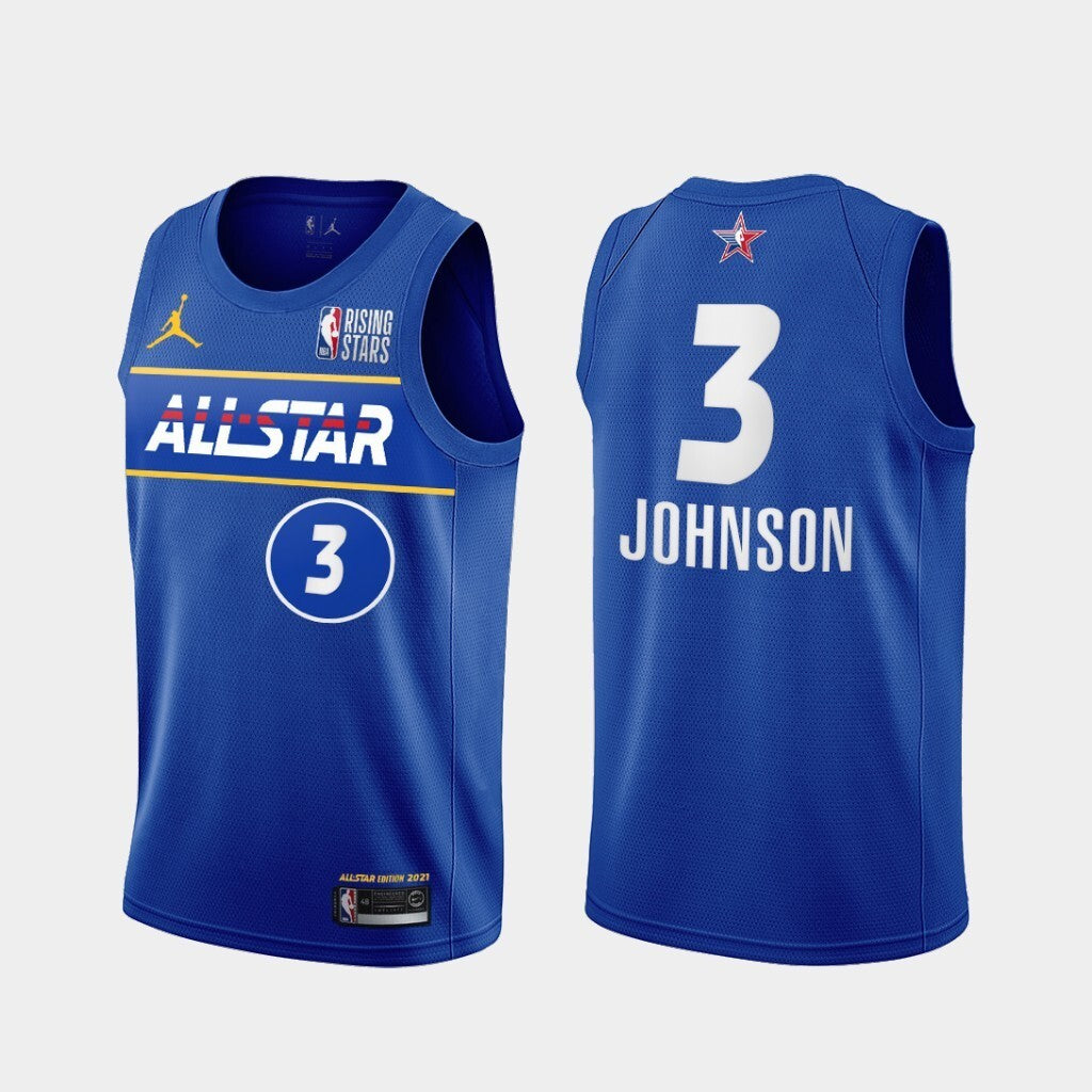 San Antonio Spurs #3 Keldon-Johnson 2021-rising-stars-blue-all-star-jersey.jpg