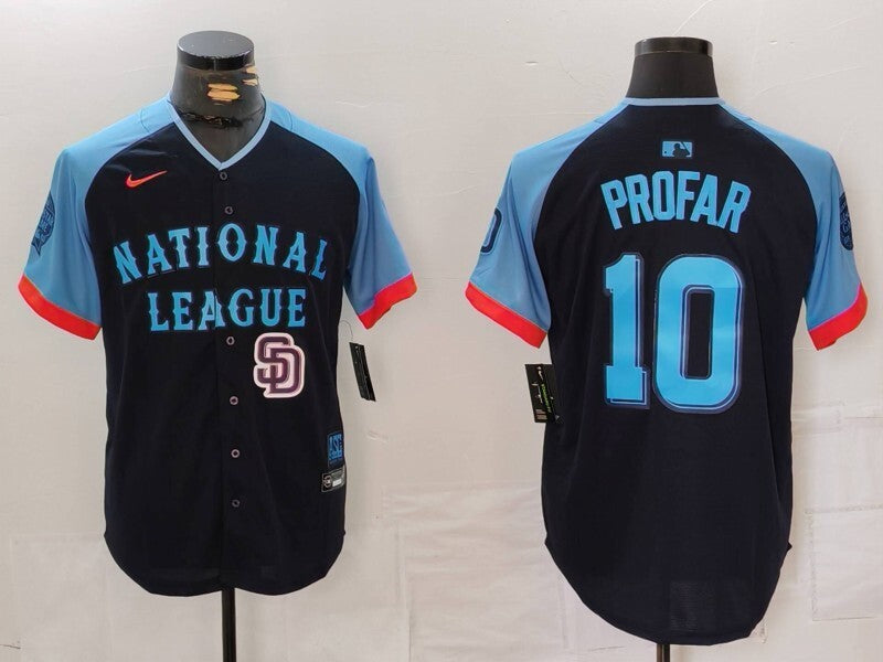 San Diego Padres #10 Jurickson Profar Padres 24 All-Star Style 1