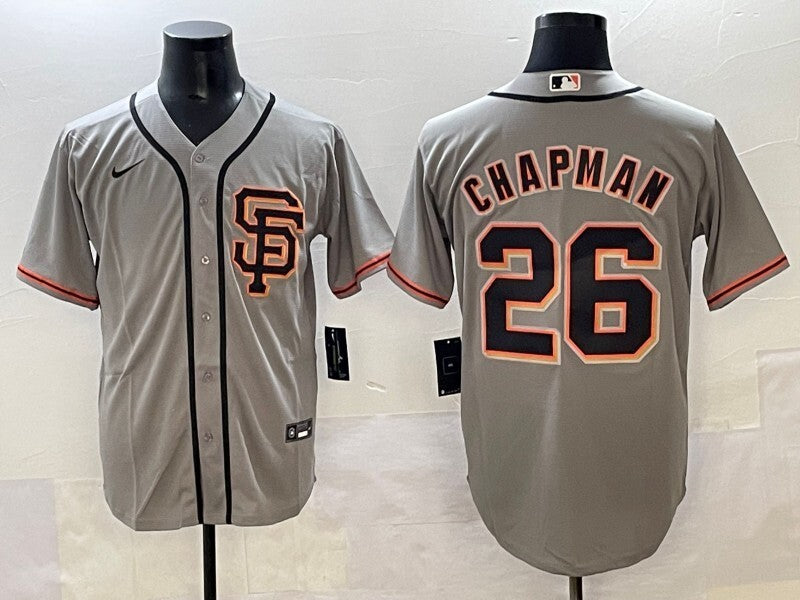 San Francisco Giants #26 Matt Chapman Giants Style 2