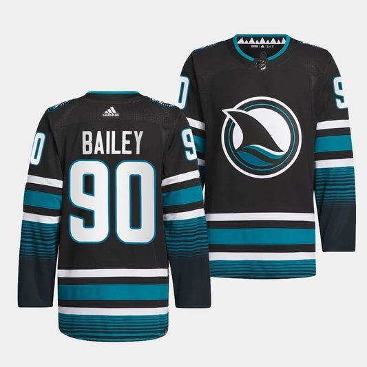 San Jose Sharks #90 Justin Bailey 2023-24 Cali Fin 3rd Alternate Jersey